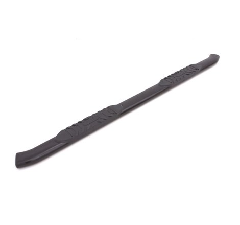 Lund 09-14 Ford F-150 SuperCrew 5in. Oval Curved Steel Nerf Bars - Black