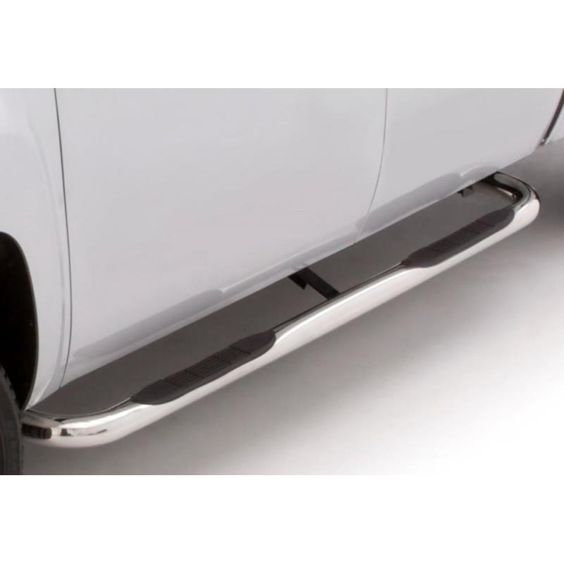 Lund 15-18 Ford F-150 Std. Cab 3in. Round Bent SS Nerf Bars - Polished