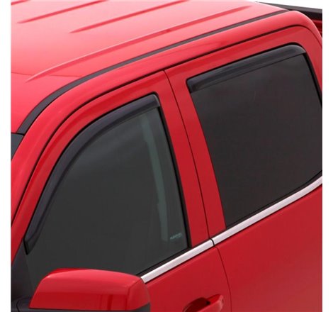 AVS 16-18 Honda Civic Ventvisor In-Channel Front & Rear Window Deflectors 4pc - Smoke