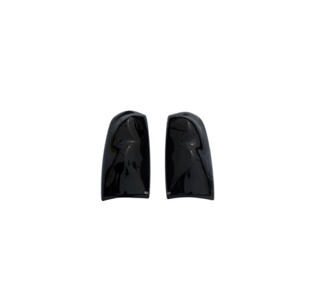 AVS 04-08 Ford F-150 Styleside Tail Shades Tail Light Covers - Black