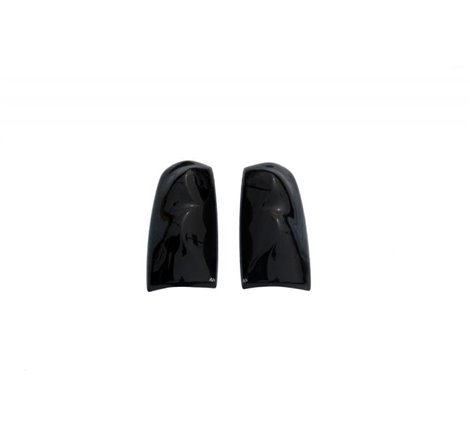 AVS 94-98 Ford Mustang Tail Shades Tail Light Covers - Black
