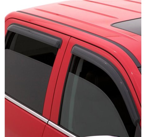 AVS 05-18 Toyota Hilux Access Cab Ventvisor Outside Mount Window Deflectors 4pc - Smoke