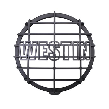 Westin Premier 6 in Quartz-Halogen Off-Road Light Cover (Black Grid Only) - Black