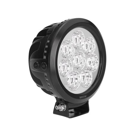 Westin Ultra LED Auxiliary Light 6.5 inch Flood w/10W Cree - Black