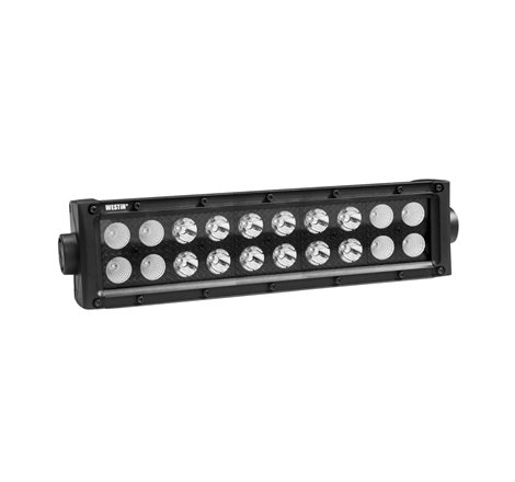 Westin B-FORCE LED Light Bar Double Row 10 inch Combo w/3W Cree - Black