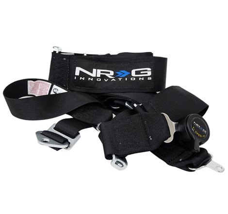 NRG SFI 16.1 5PT 3in. Seat Belt Harness / Cam Lock - Black