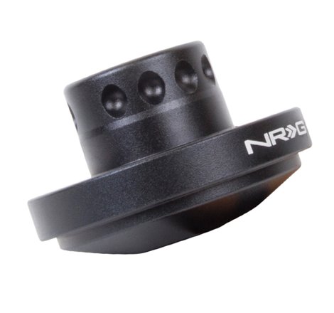 NRG Short Spline Adapter - Polaris RZR / Ranger (Secures w/OEM Lock Nut / Fits Quick Lock) - Black