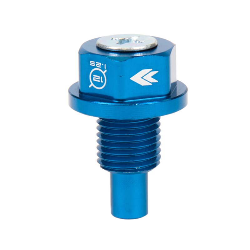 NRG Magnetic Oil Drain Plug M12X1.25 Infiniti/Lexus/Nissan/Toyota - Blue