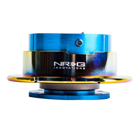 NRG Quick Release Gen 2.5 - New Blue Body / Neochrome Ring