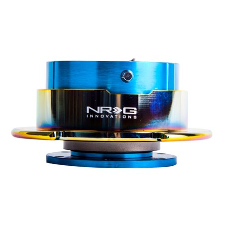 NRG Quick Release Gen 2.5 - New Blue Body / Neochrome Ring