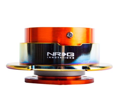 NRG Quick Release Gen 2.5 - Orange Body / Neochrome Ring