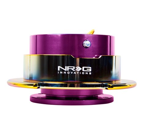 NRG Quick Release Gen 2.5 - Purple Body / Neochrome Ring