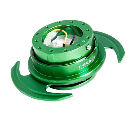 NRG Quick Release Kit Gen 3.0 - Green Body / Green Ring w/Handles