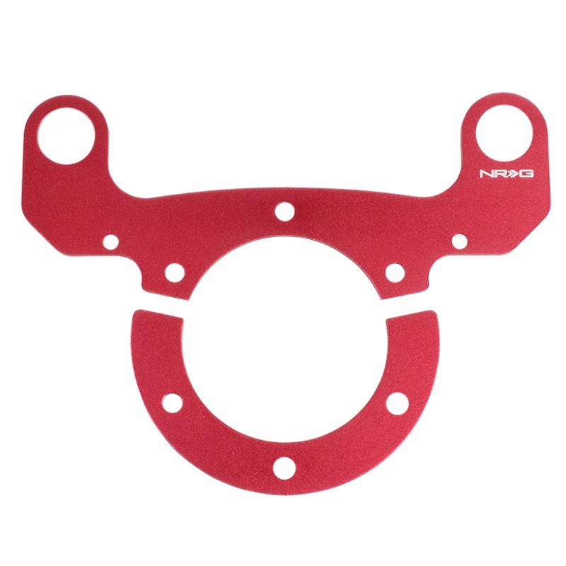 NRG Steering Dual Switch - Extended Kit Red