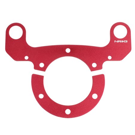 NRG Steering Dual Switch - Extended Kit Red