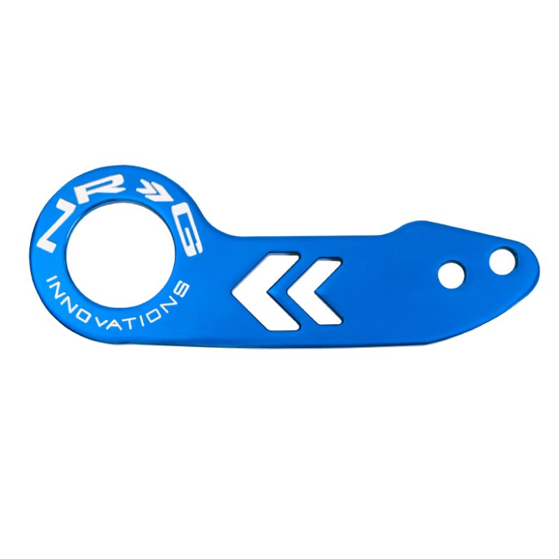 NRG Universal Rear Tow Hook - Anodized Blue