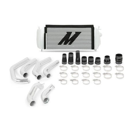 Mishimoto 15-17 Ford F-150 EcoBoost 2.7L Silver Performance Intercooler Kit w/ Polished Pipes
