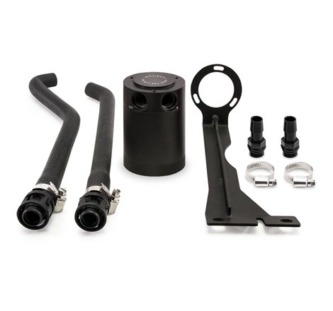 Mishimoto 2014+ Ford Fiesta ST Baffled Oil Catch Can Kit - Black