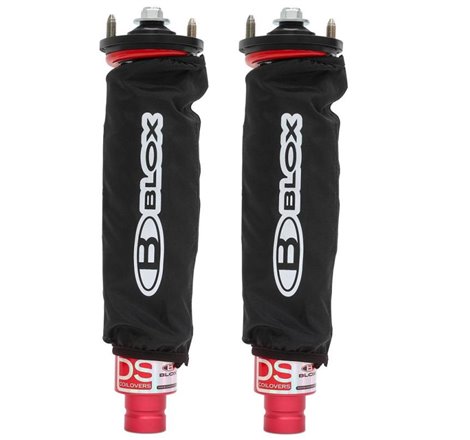 BLOX Racing Coilover Covers - Black (Pair)