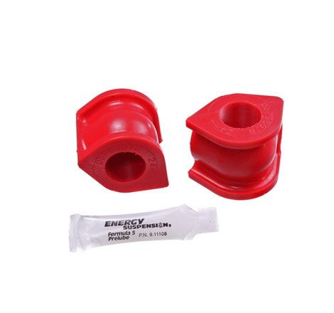 Energy Suspension 06-11 Honda Civic (Excl Si) 24mm Front Sway Bar Bushings - Red