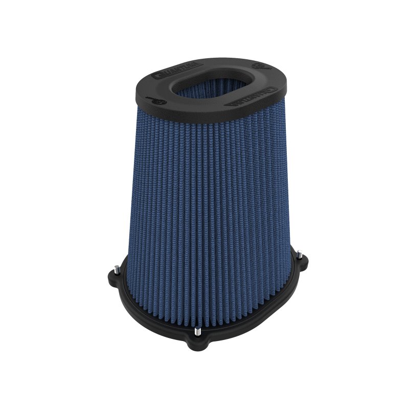 aFe Quantum Pro-5 R Air Filter Inverted Top - 5.5inx4.25in Flange x 9in Height - Oiled P5R