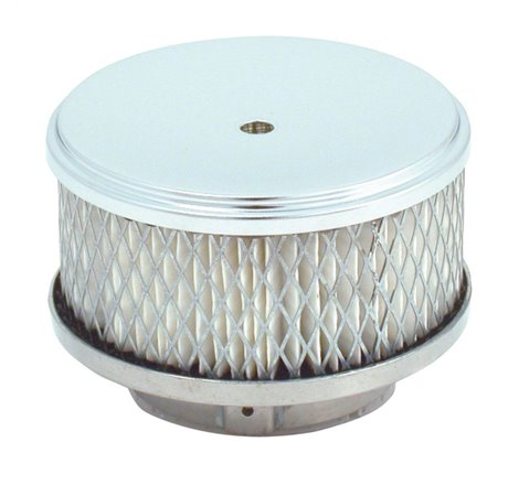 Spectre Air Cleaner 4in. x 2in. Chrome - Paper