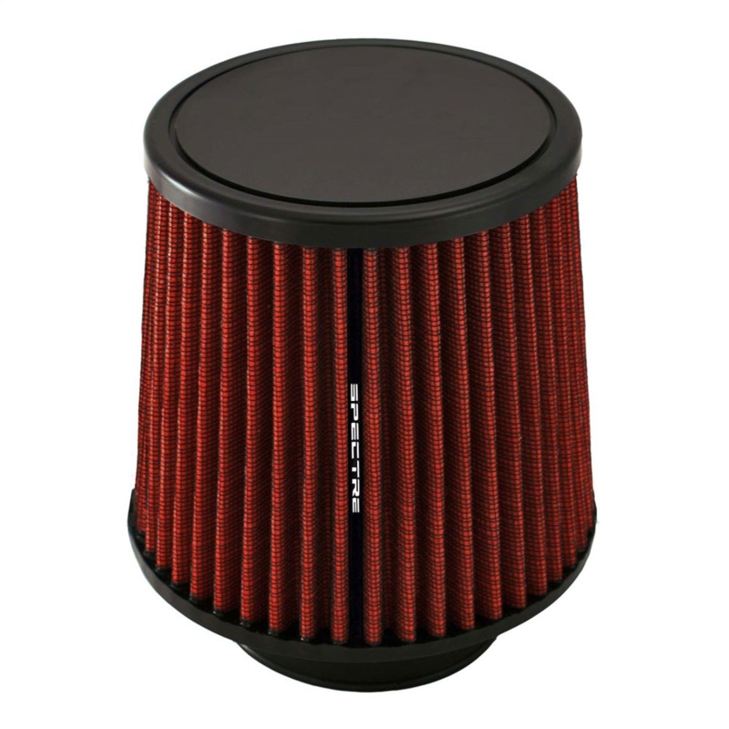 Spectre HPR Conical Air Filter 3.5in. Flange ID / 6.125in. Base OD / 5.219in. Top OD / 7.125in. H