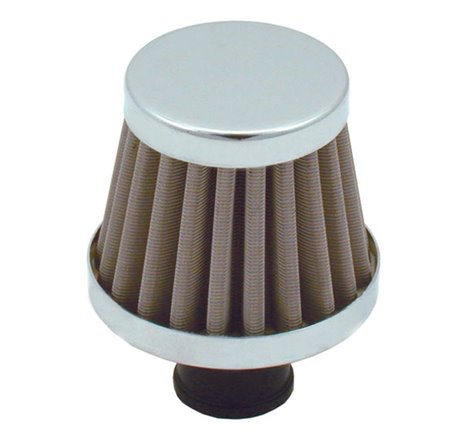 Spectre Breather Filter 10mm Flange / 2in. OD / 1-3/4in. Height - Stainless Steel