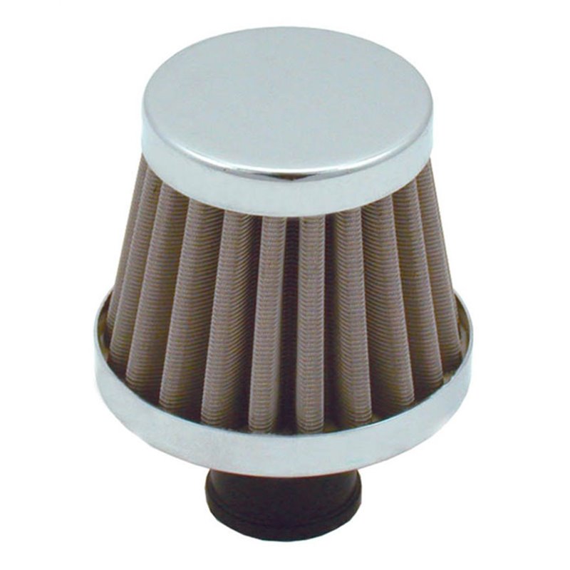 Spectre Breather Filter 10mm Flange / 2in. OD / 1-3/4in. Height - Stainless Steel
