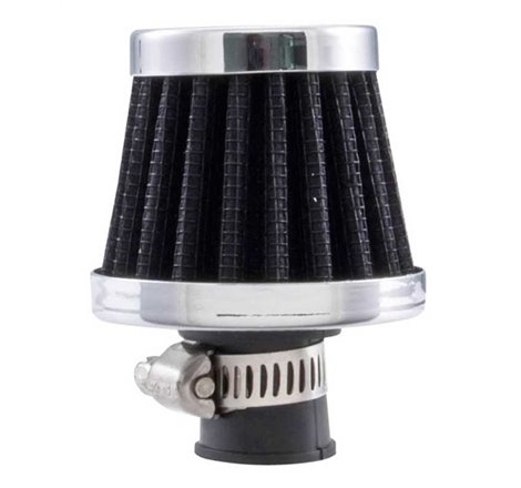 Spectre Breather Filter 10mm Flange / 2in. OD / 1-3/4in. Height - Black