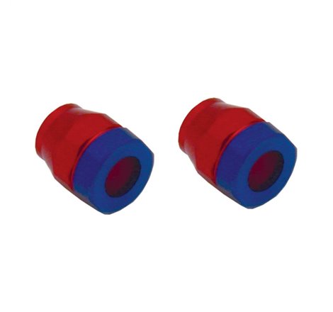 Spectre Magna-Clamp Hose Clamps 5/32in. (2 Pack) - Red/Blue