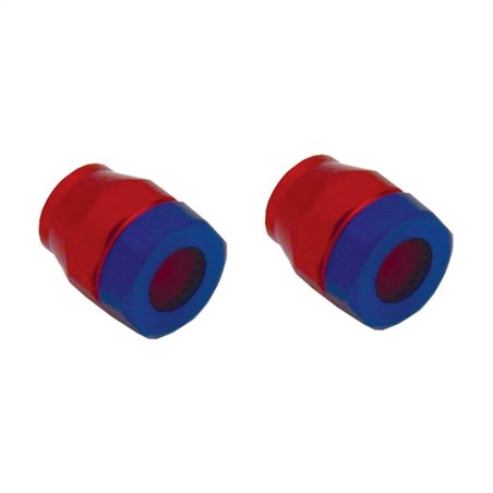 Spectre Magna-Clamp Hose Clamps 5/32in. (2 Pack) - Red/Blue