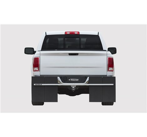Access Roxter Universal Fit Pickups/SUVS 80in Wide Smooth Mill Finish Hitch Mounted Mud Flaps