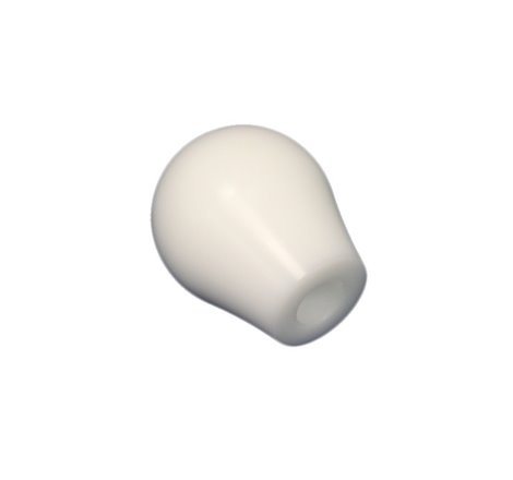 Torque Solution Delrin Tear Drop Shift Knob (White) Universal 10x1.5
