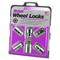 McGard Wheel Lock Nut Set - 5pk. (Cone Seat) M12X1.5 / 3/4 Hex / 1.46in. Length - Chrome