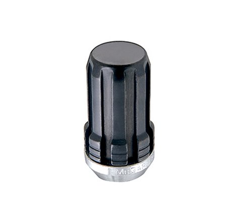 McGard SplineDrive Lug Nut (Cone Seat) 1/2-20 / 1.60in. Length (Box of 50) - Black (Req. Tool)