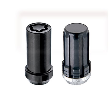 McGard SplineDrive Tuner 6 Lug Install Kit w/Locks & Tool (Cone) M14X1.5 / 22mm Hex - Blk