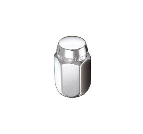 McGard Hex Lug Nut (Cone Seat) 1/2-20 / 13/16 Hex / 1.5in. Length (Box of 100) - Chrome