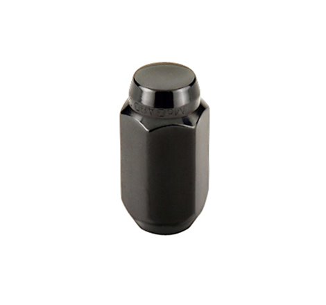 McGard Hex Lug Nut (Cone Seat) M14X1.5 / 22mm Hex / 1.635in. Length (Box of 144) - Black