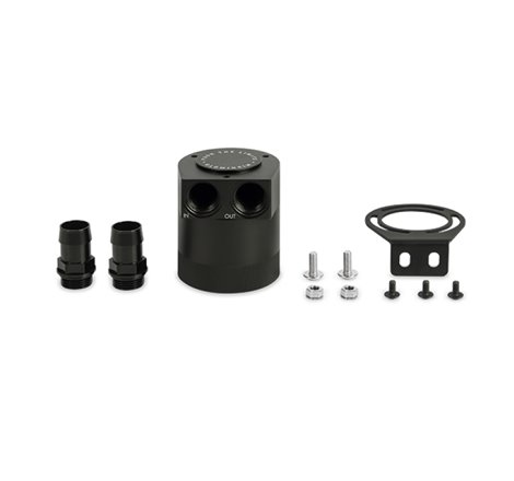 Mishimoto Universal High Flow Baffled Oil Catch Can - Kit