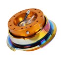 NRG Quick Release Gen 2.8 - Rose Gold Body / Neochrome Ring