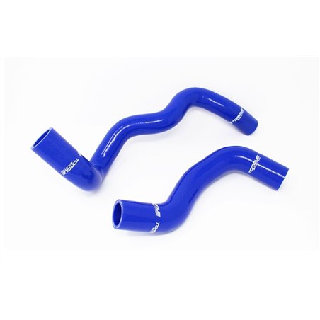 Torque Solution 2016+ Ford Focus RS Silicone Radiator Hose Kit - Blue