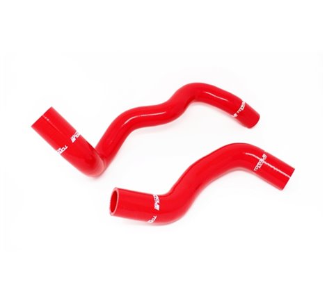 Torque Solution 2016+ Ford Focus RS Silicone Radiator Hose Kit - Red