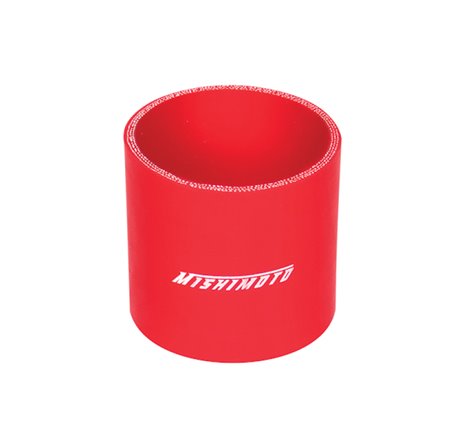 Mishimoto 2.5 Inch Red Straight Coupler