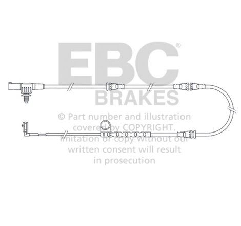 EBC 2005-2006 Land Rover Range Rover Sport 4.2L Supercharged Front Wear Leads
