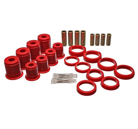 Energy Suspension 84-01 Jeep Cherokee/Wagoneer/Comanche 4WD Red Front Control Arm Bushings