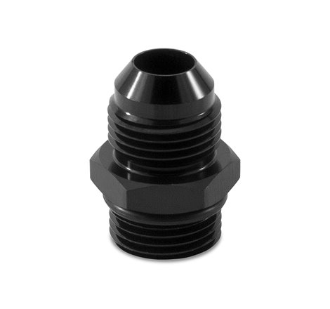 Mishimoto -8ORB to -8AN Aluminum Fitting - Black
