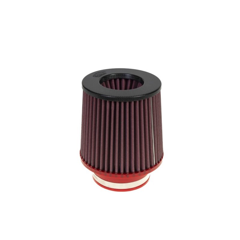 BMC Twin Air Universal Conical Filter w/Carbon Top - 70mm ID / 140mm H