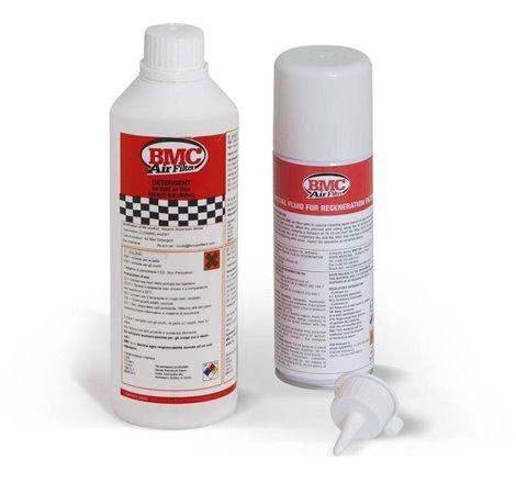 BMC Complete Filter Washing Kit - 500ml Detergent & 200ml Oil Spray
