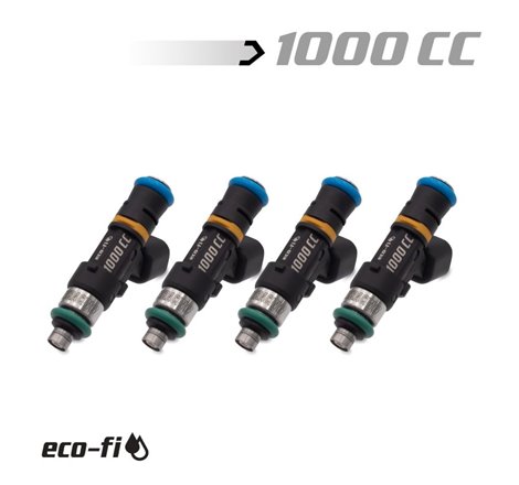 BLOX Racing Eco-Fi Street Injectors 1000cc/min Honda K Series (Set of 4)